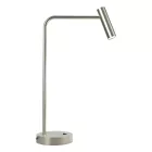 Astro design lámpa Enna Desk LED LED IP20 matt nikkel mag 45cm kábel 2m