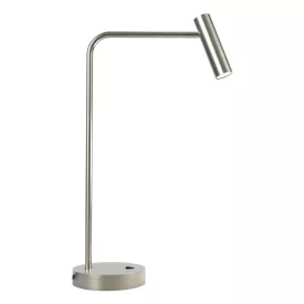   Astro design lámpa Enna Desk LED LED IP20 matt nikkel mag 45cm kábel 2m