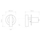 Astro design lámpa Enna Recess Switched LED LED IP20 matt nikkel mag 110cm