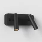 Astro design lámpa Enna Twin IP20 matt fekete mag 113.5cm