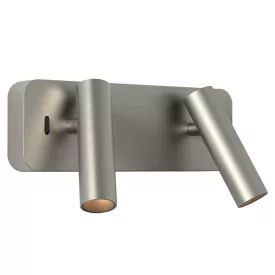 Astro design lámpa Enna Twin IP20 matt nikkel mag 113.5cm