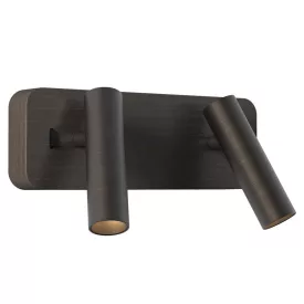 Astro design lámpa Enna Twin IP20 bronz mag 113.5cm