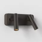 Astro design lámpa Enna Twin IP20 bronz mag 113.5cm