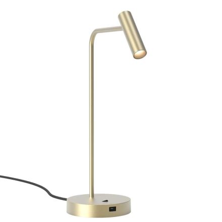 Astro design lámpa Enna Desk USB IP20 arany mag 45cm kábel 2.1m