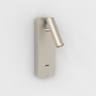 Astro design lámpa Enna Surface USB A+C IP20 matt nikkel mag 22.5cm