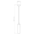 Astro függeszték Kyoto LED Pendant LED IP44 króm Ø100cm mag 86.5cm