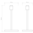 Astro asztali lámpa Park Lane Table IP20 bronz mag 39.5cm