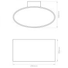 Astro design lámpa Tokyo IP20 króm mag 130cm