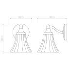 Astro design lámpa Nena IP44 króm mag 160cm