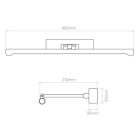 Astro design lámpa Goya 460 LED LED IP20 króm mag 50cm