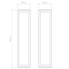 Astro design lámpa Mashiko 360 Classic IP44 arany mag 36cm