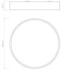 Astro design lámpa Mallon LED LED IP44 króm Ø33cm