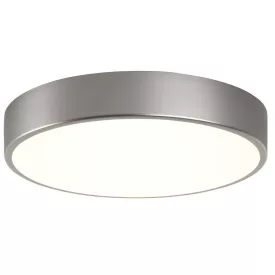 Astro design lámpa Mallon LED LED IP44 matt nikkel Ø33cm