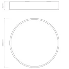 Astro design lámpa Mallon LED LED IP44 matt nikkel Ø33cm