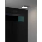 Astro design lámpa Mallon LED LED IP44 matt nikkel Ø33cm