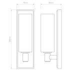 Astro design lámpa Verona IP44 króm mag 25cm