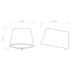 Astro design lámpa Koza IP20 vakolat mag 135cm