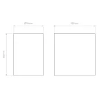 Astro design lámpa Pero IP20 vakolat mag 100cm