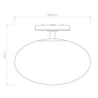 Astro design lámpa Zeppo Ceiling IP44 króm Ø30cm mag 23.5cm