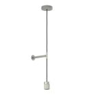 Astro függeszték Pendant Suspension Kit Knurled LED IP20 matt nikkel Ø100cm mag 258.5cm