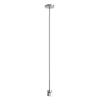Astro függeszték Pendant Suspension Kit 4 Knurled LED IP20 matt nikkel mag 259.2cm kábel 2.5m