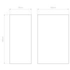 Astro design lámpa Parma 160 LED 2700K LED IP20 vakolat mag 160cm