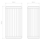 Astro design lámpa Monza Classic 250 IP44 króm mag 25cm