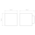 Astro design lámpa Pienza 165 IP20 vakolat mag 165cm