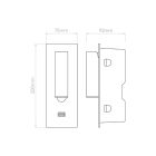 Astro design lámpa Fuse 3 USB IP20 matt fehér mag 200cm