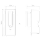 Astro design lámpa Fuse 3 IP20 matt fehér mag 200cm