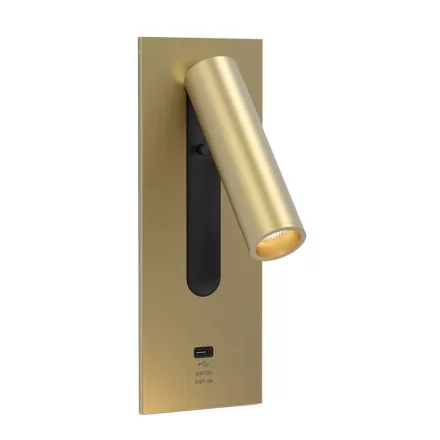 Astro design lámpa Fuse 3 USB C IP20 arany mag 200cm