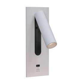 Astro design lámpa Fuse 3 USB C IP20 matt fehér mag 200cm