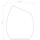 Astro design lámpa Limina IP20 vakolat Ø140cm mag 170cm