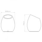 Astro design lámpa Limina IP20 vakolat Ø140cm mag 170cm