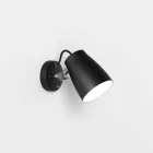 Astro fali lámpa Atelier Wall IP20 matt fekete mag 185cm