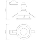 Minima Round Fixed IP65