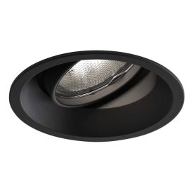   Astro spotlámpa Minima Round Adjustable IP20 matt fekete Ø85cm mag 110cm