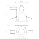 Minima Square Fixed IP65