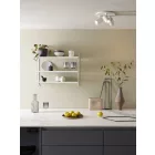 Astro design lámpa Ascoli Triple Round IP20 fehér Ø22cm mag 130cm