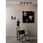 Astro design lámpa Ascoli Four Bar IP20 matt fekete mag 130cm