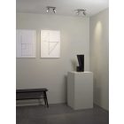 Astro design lámpa Ascoli Twin Recessed IP20 matt nikkel Ø80cm mag 120cm