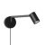 Astro design lámpa Ascoli Swing Plug In IP20 matt fekete Ø110cm kábel 2.5m