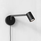 Astro design lámpa Ascoli Swing Plug In IP20 matt fekete Ø110cm kábel 2.5m