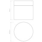 Astro design lámpa Sabina IP44 króm Ø170cm