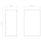 Astro design lámpa Oslo 160 LED LED IP65 matt beton mag 160cm