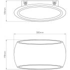 Astro design lámpa Aria 300 IP20 vakolat mag 170cm