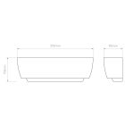 Astro design lámpa Kyo IP20 kerámiai mag 115cm