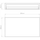  Astro Rio 1325009 Plaster Wall Lamp White Plaster