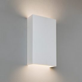 Astro Rio 1325010 Plaster Wall Lamp White Plaster