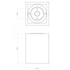  Astro Kos 1326015 Bathroom Ceiling Lamp Concrete